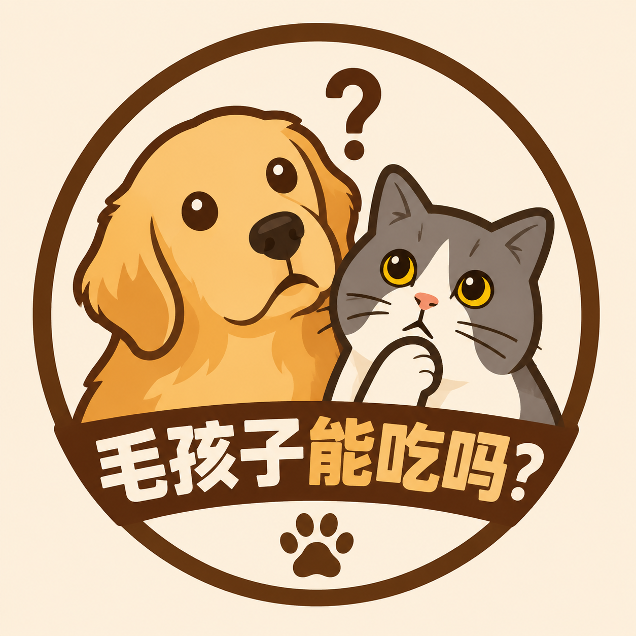 宠物能吃吗 图标