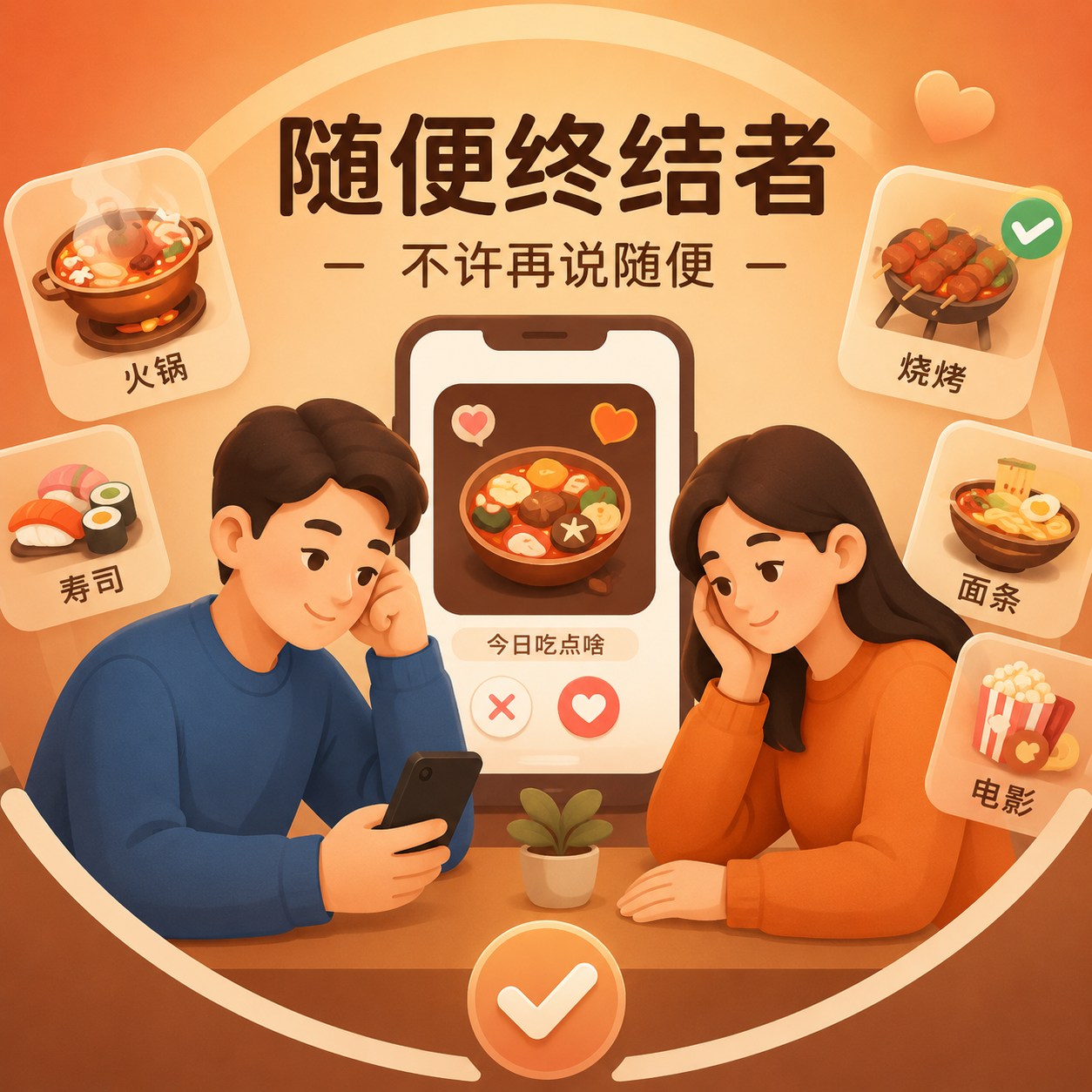 不吃随便 图标