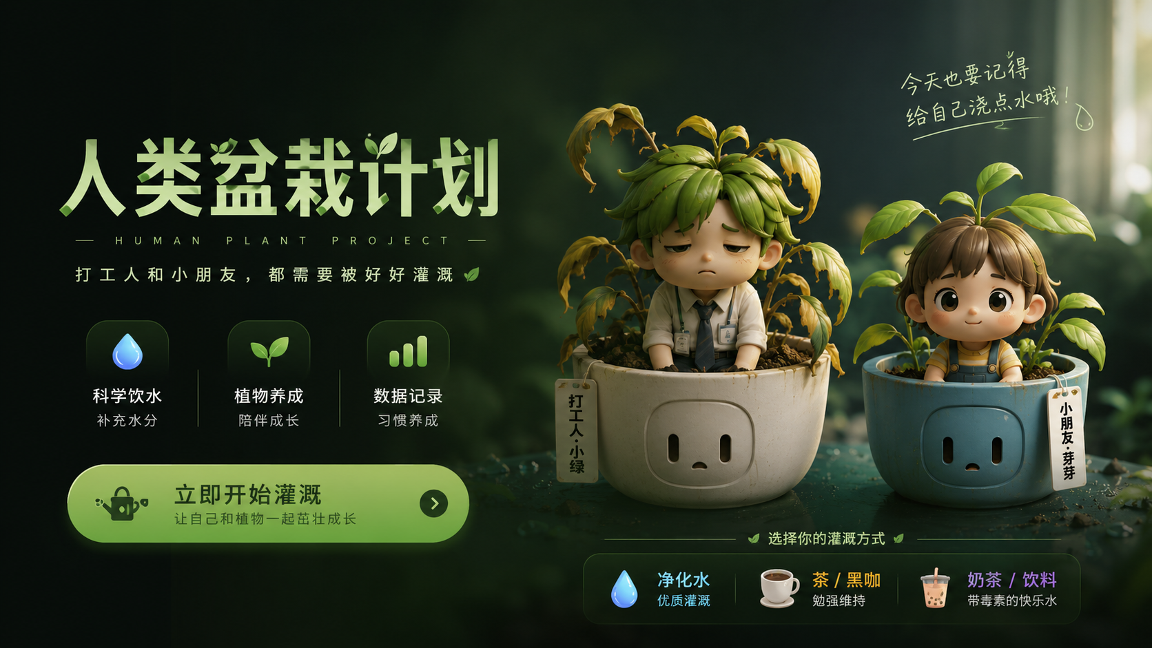 人类盆栽计划 每日必需预览图