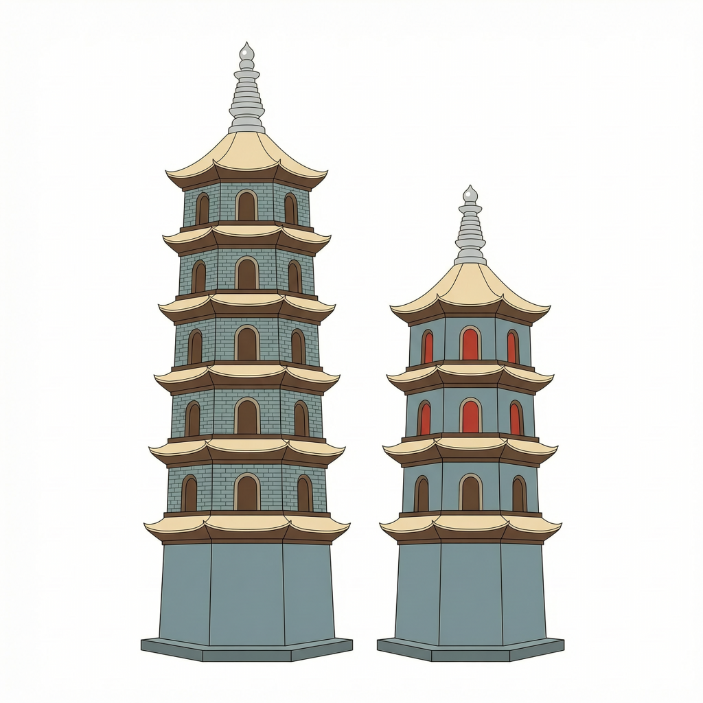 太原双塔寺-双塔博物馆