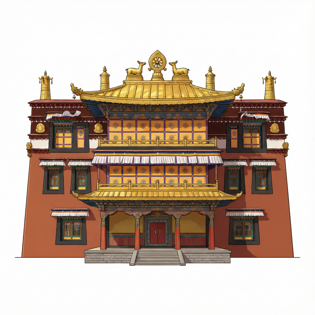 西藏自治区拉萨市八廓街步行街