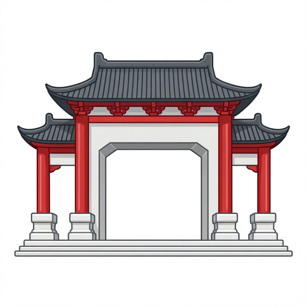 南门游客中心入口