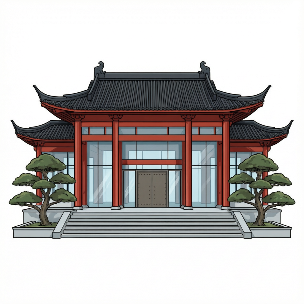 南门游客中心出口