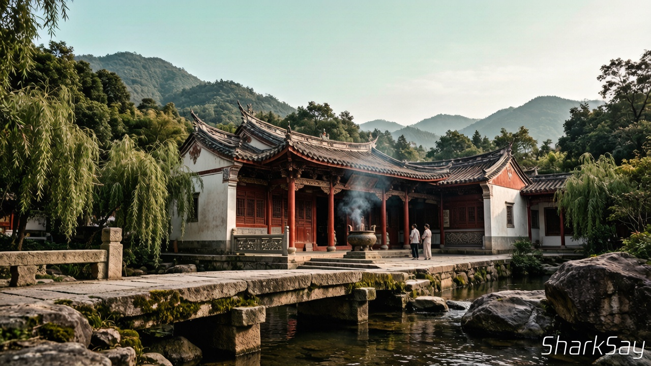 溪安祖社拍照机位